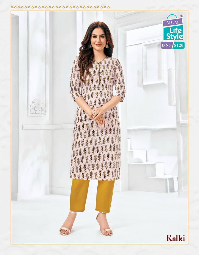 Mcm Life Style Kalki Vol 2 Printed Regular Kurti Collection
